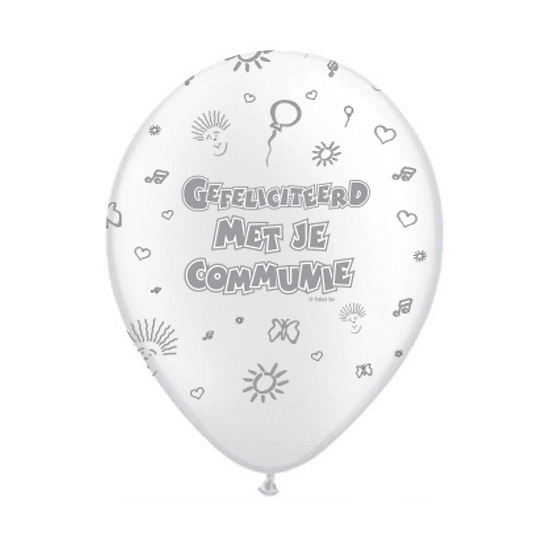 1e communie feest ballonnen