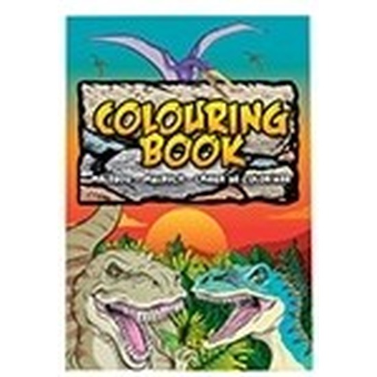 Dinosaurussen speelgoed artikelen kleurboeken/tekenboeken A4 formaat