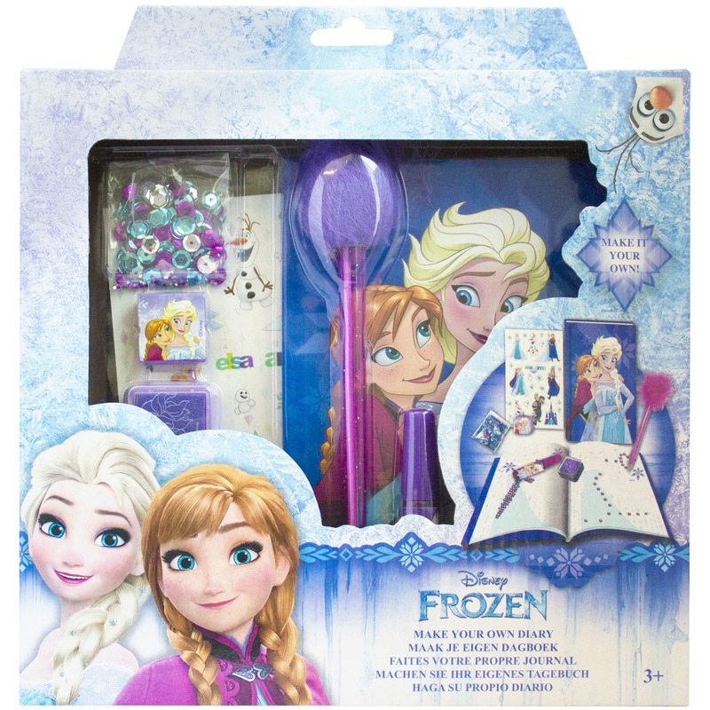 Disney Frozen maak je eigen dagboek set voor meisjes