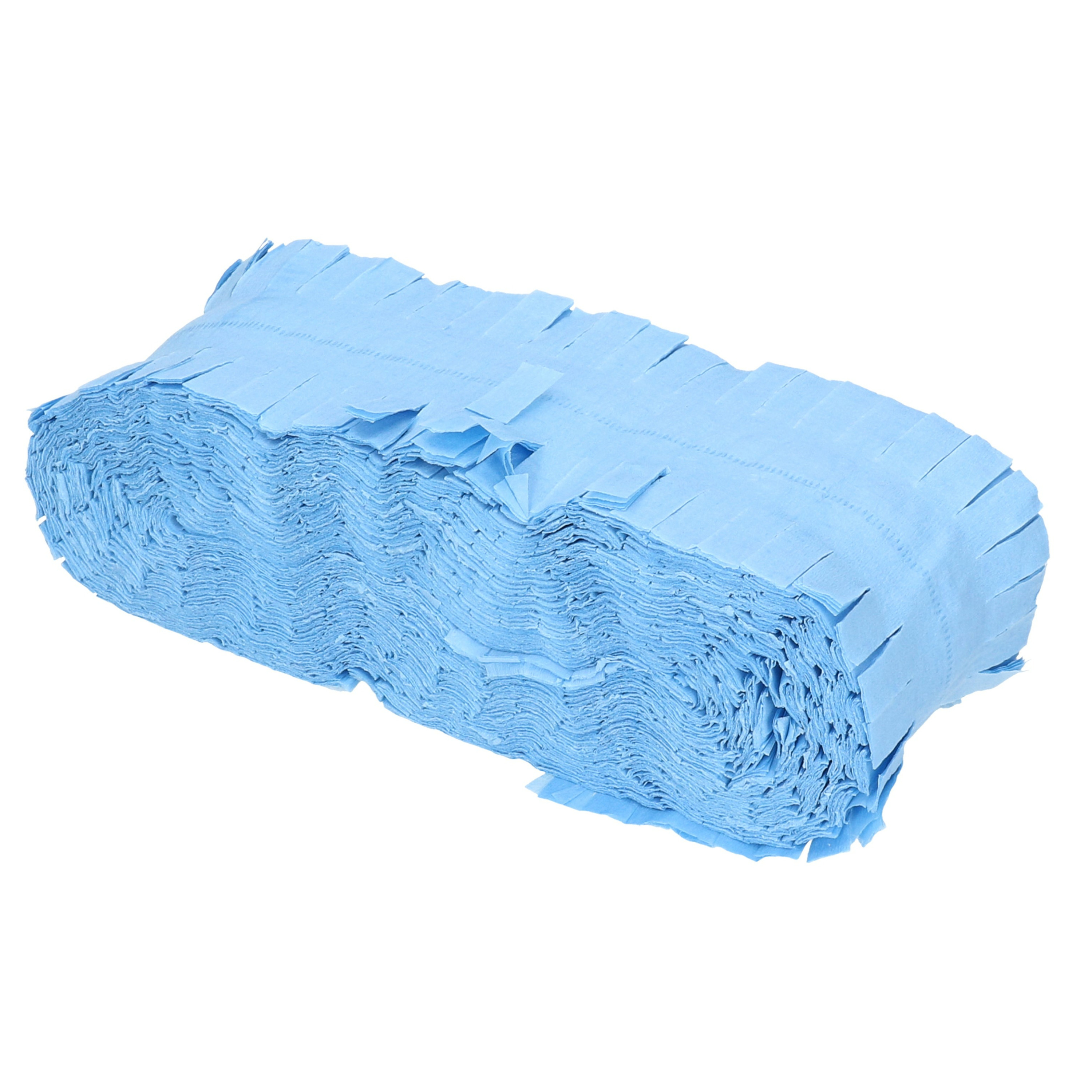 Feest verjaardag versiering slingers blauw 24 meter crepe papier