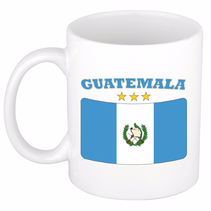 Guatemala vlag theebeker 300 ml
