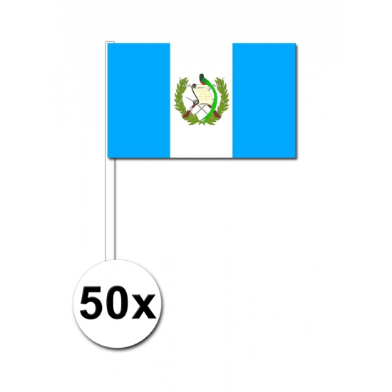 Handvlag Guatemala set van 50