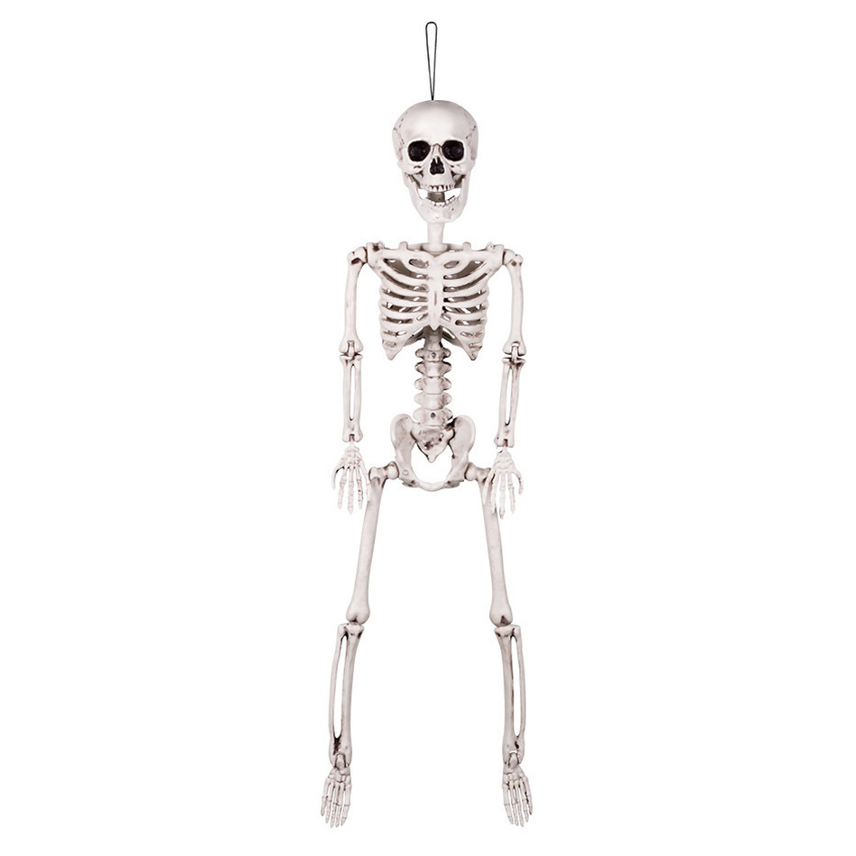 Hangende horror decoratie skelet 60 cm