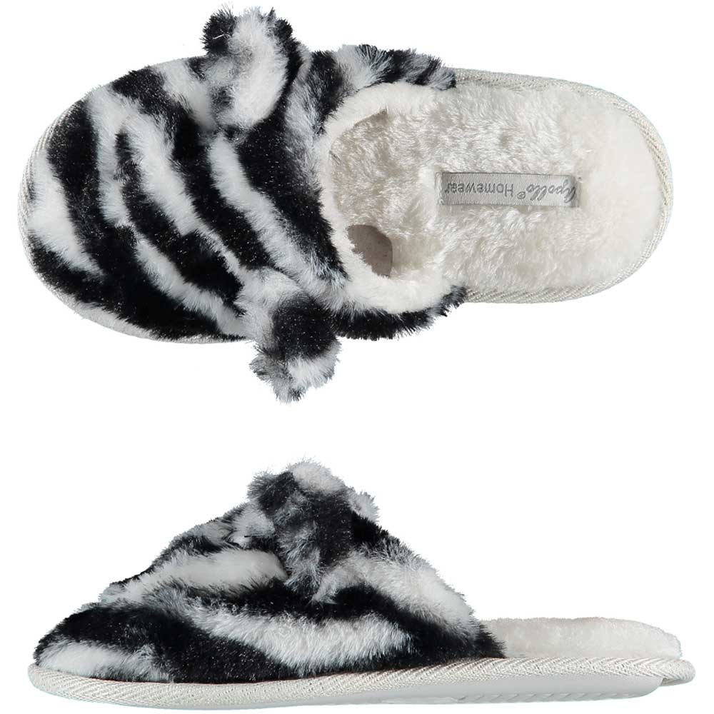Welkom Zelfgenoegzaamheid Vooroordeel Meisjes instap slippers/pantoffels zebra print maat 35-36 bestellen voor €  10.99 bij het Knuffelparadijs