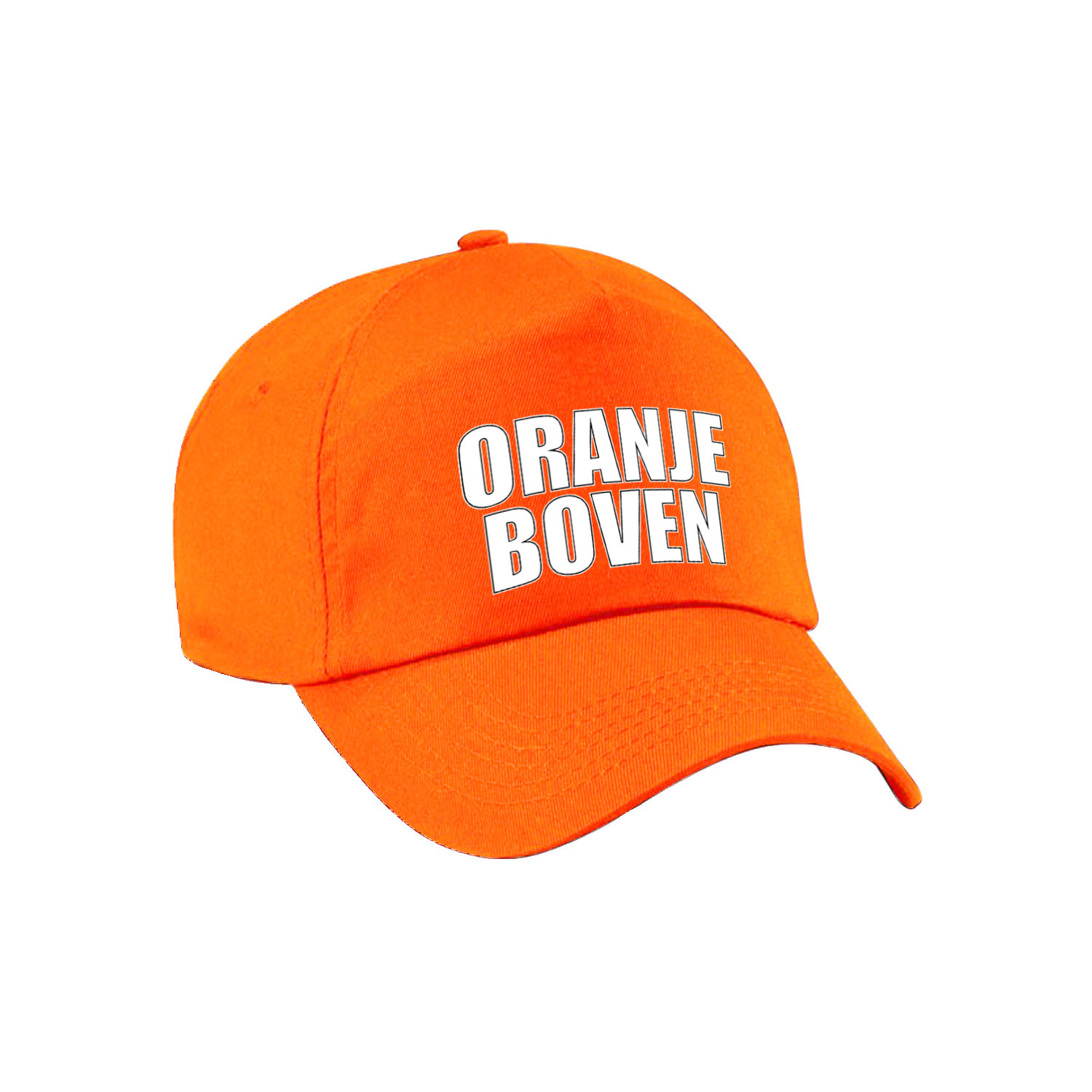 Oranje boven supporter pet cap Holland Nederland fan EK WK voor volwassenen