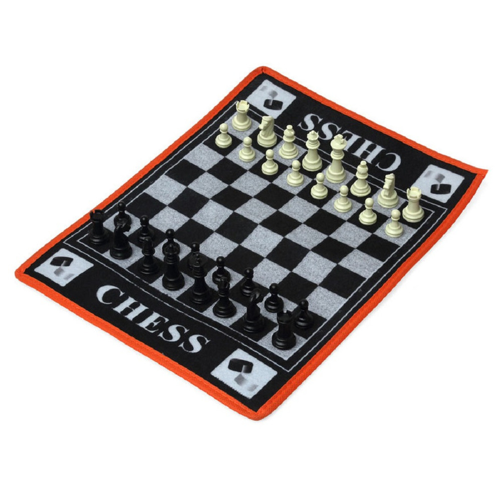 Reisspellen/bordspellen schaken set