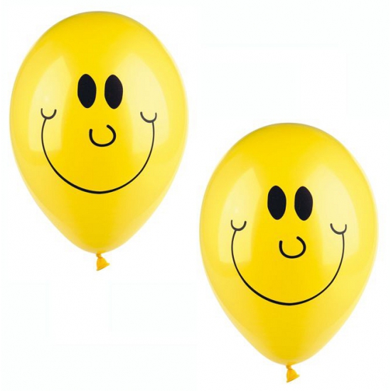 Smiley ballonnen 10 stuks Party feestartikelen emoticons