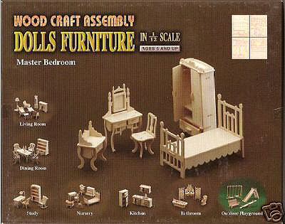Dollhouse complete furnish set
