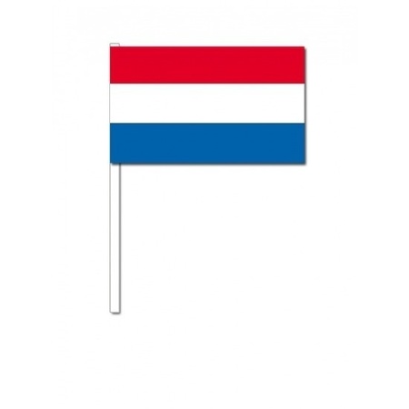Handvlag Nederland set van 100x