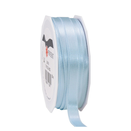 Satin presents ribbon - 2 blue colours - 25m x 1 cm
