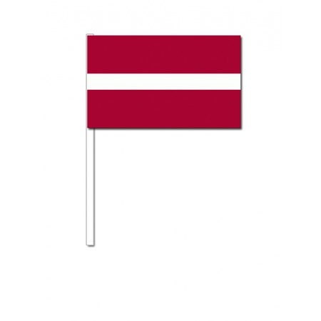 Handvlag Letland set van 50