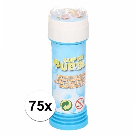 Bubble blower 75 pieces 50 ml