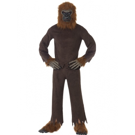 Canrvals kostuum bruine aap