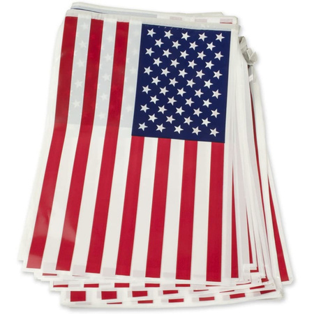 Egomania stoeprand Aas Rechthoekige vlaggenlijn USA 7 m bestellen voor € 5.99 bij het  Knuffelparadijs