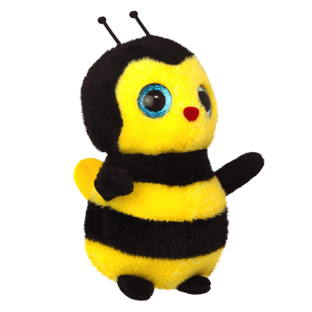 Plush bee soft toy 17cm