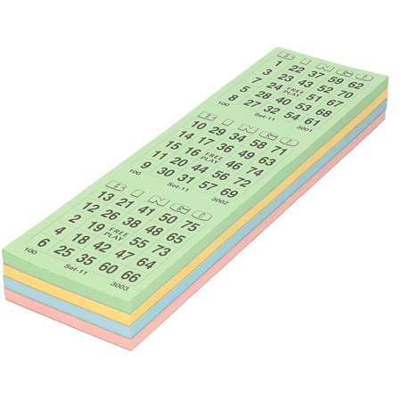 Bingo spel zwart/wit complete set 29 cm nummers 1-75 met molen/168x bingokaarten/2x stiften