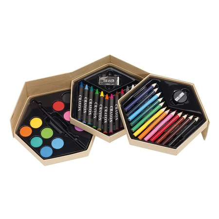 Complete art set in box