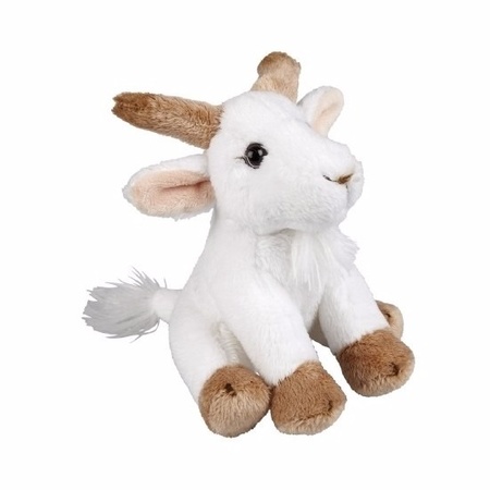 Farm animals soft toys 2x - Goat and Horse 15 cm