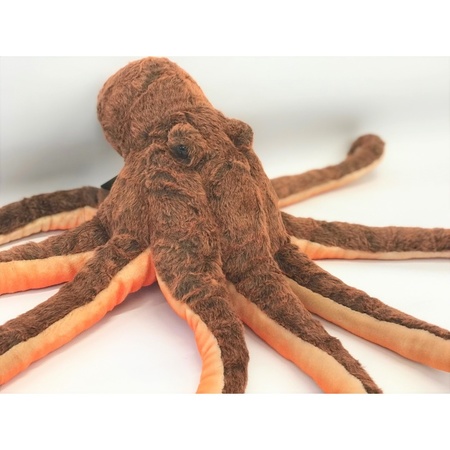Plush realistic octopus 70 cm