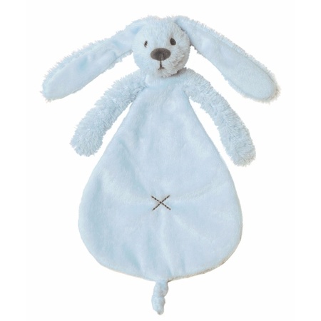 Happy Horse Richie bunny light blue cuddle cloth and toy 