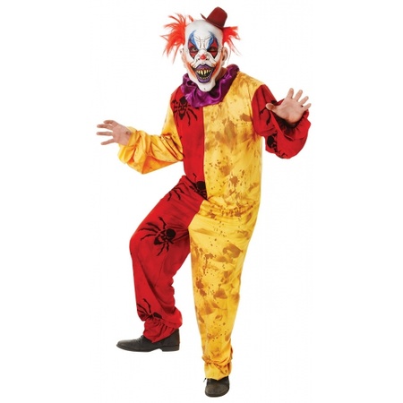 kostuum horror clown bestellen voor € 59.99 bij het Knuffelparadijs