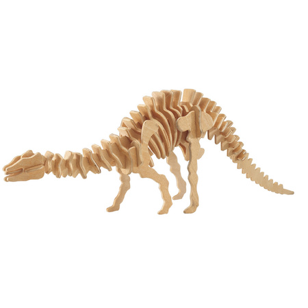 Wat mensen betreft Hertogin hypothese Houten 3D puzzel apatosaurus/langnek dinosaurus 38 cm bestellen voor € 4.99  bij het Knuffelparadijs