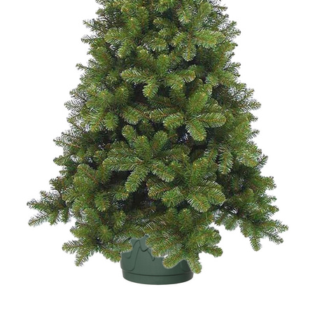 Christmas tree tub green 42 x 25 cm