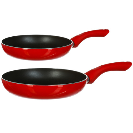 Frying pans set Milano dia 20 and 24 cm for all heating sources