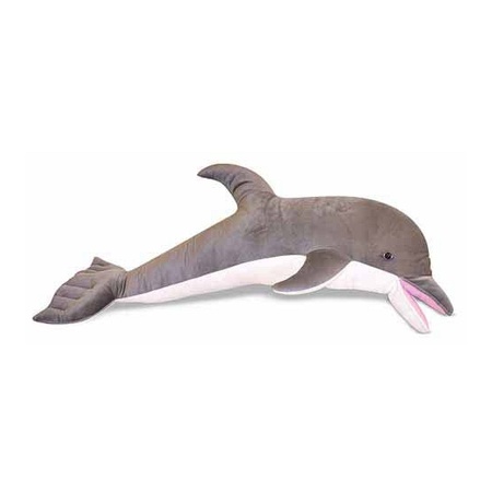 Mega dolfijn knuffeldier 1 meter