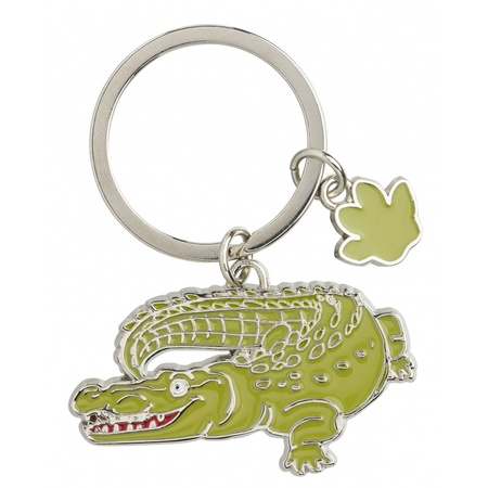 Metal crocodile key ring 5 cm