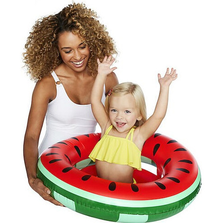 Inflatable watermelon baby float 68 cm toy