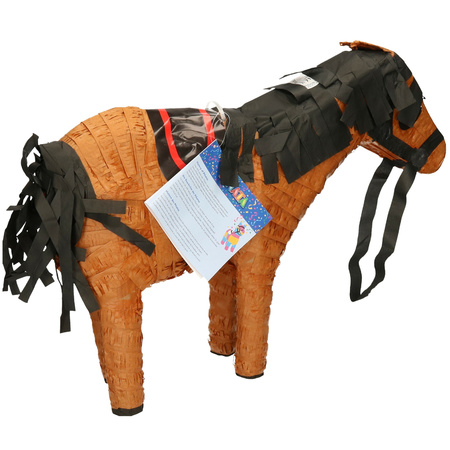 Pinata paard bruin 53 cm
