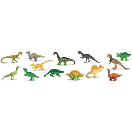 Kinder speelgoed dinosauriers van plastic