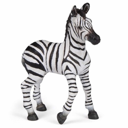 Plastic toy figures animals zebra family 2x animals