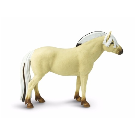 Plastic toy Fjord horse 14 cm