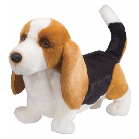Pluche Basset hond knuffel 41 cm