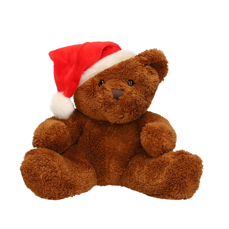 fout Huichelaar Masaccio Pluche beer Michaela met kerstmuts 26 cm bestellen voor € 14.19 bij het  Knuffelparadijs