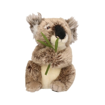Pluche dieren koala knuffel van 17 cm