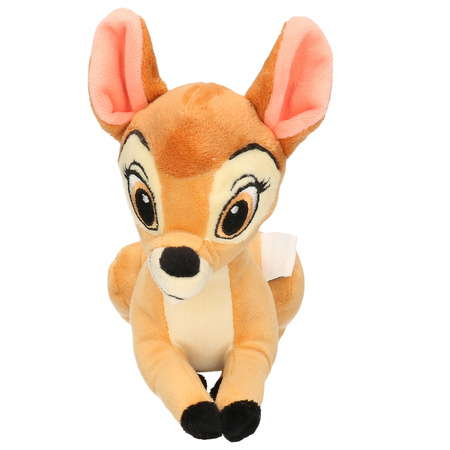 Herten speelgoed artikelen Disney Bambi hert knuffelbeest bruin 20 cm