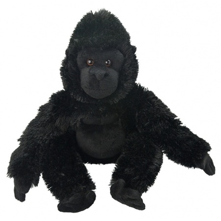 Plush gorilla apen 33 cm