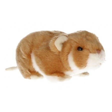 Plush hamster light brown 18 cm