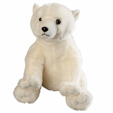 Plush polar bear toy 30 cm