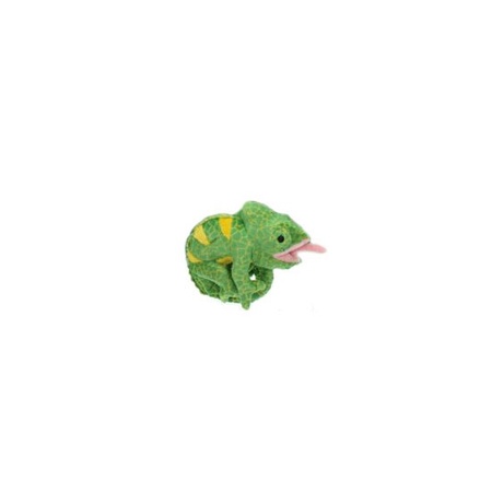 Kameleon knuffeldier 19 cm