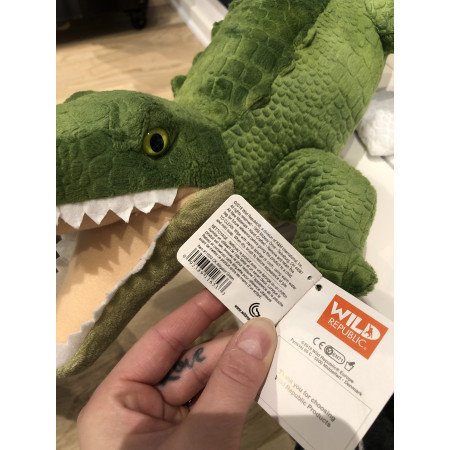 Plush alligator 38 cm