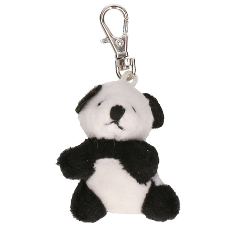 Pluche panda knuffel sleutelhangers 5 cm