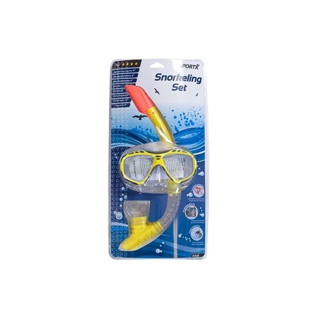 Snorkeling set yellow for adults