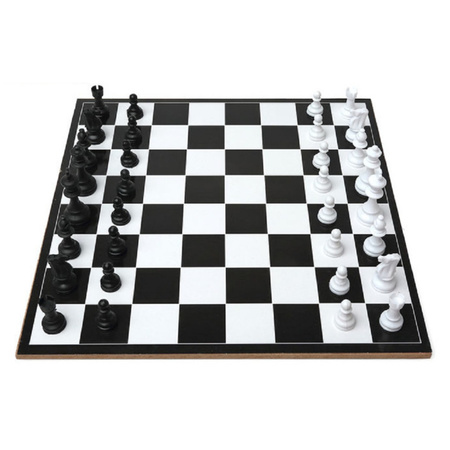 Set of 2-in-1 board games chess game