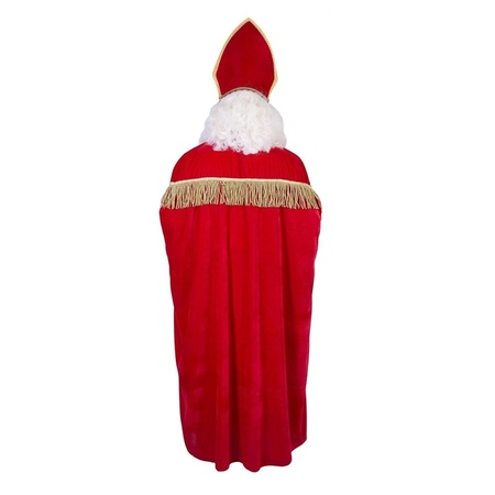 Asser rek Ashley Furman Sinterklaas kostuum - inclusief witte handschoenen kort bestellen voor €  78.49 bij het Knuffelparadijs