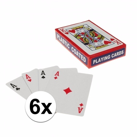 Playing cards 6 sets