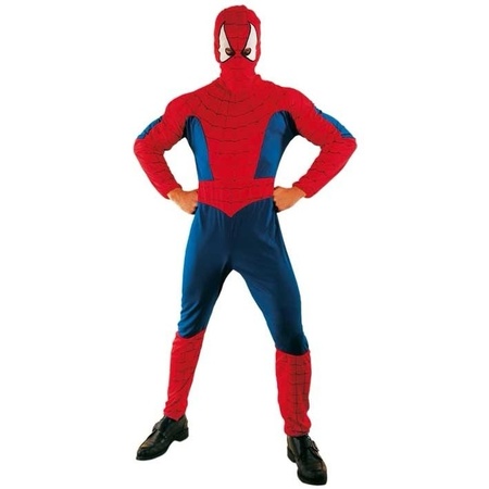 Voordelige spinnenheld outfit voor volwassenen